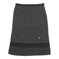 Vintage Fendissime Skirt - 32W UK 12 Black Cotton -Deals Garbique Store Amy Mixed Bottoms 07.02.23143