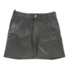 Vintage Conbipel Skirt - XS UK 6 Black Leather -Deals Garbique Store Brogan and Mary jeans 29.11.21320