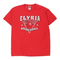 Vintage Eylria Lady Pioneer Basketball Fruit Of The Loom T-Shirt - XL Red Cotton Blend