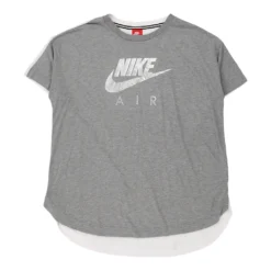 Vintage Nike T-Shirt - XL Grey Cotton