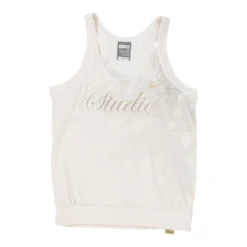 Vintage Nike Vest - XS White Polyester