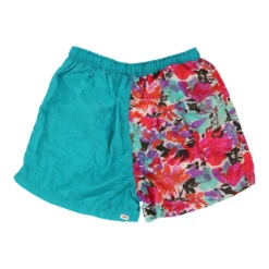 Vintage Four Wings Sport Shorts - Medium Blue Polyester -Deals Garbique Store Carmen mix trousers 17.02.23126