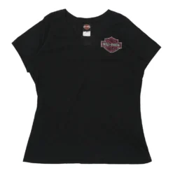 Vintage Durango, CO Harley Davidson T-Shirt - XL Black Cotton