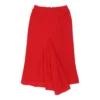 Vintage Unbranded Midi Skirt - 28W UK 8 Red Cotton -Deals Garbique Store Debbie mixed 01.03.23325