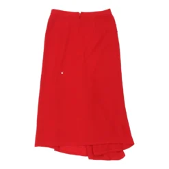 Vintage Unbranded Midi Skirt - 28W UK 8 Red Cotton -Deals Garbique Store Debbie mixed 01.03.23328
