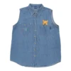 Vintage Winnie The Pooh Pooh Denim Shirt - XL Blue Cotton -Deals Garbique Store Ele mens 2.3.23 back329