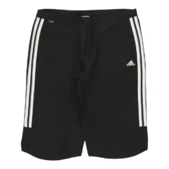 Vintage Adidas Sport Shorts - Medium Black Polyester