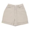 Vintage Basic Editions Shorts - 26W UK 8 Beige Cotton