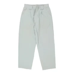 Vintage Mash Trousers - 32W UK 12 Grey Cotton