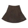 Vintage Promod Mini Skirt - 0 Brown Suede -Deals Garbique Store Ele womens jeans 21.7.22228