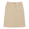 Vintage Cotton Belt Skirt - Medium UK 12 Cream Cotton -Deals Garbique Store Ele womens jeans 31.8.22107