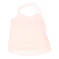 Vintage Kiomi Halterneck Top - Medium Cream Polyester