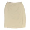 Vintage Giorgio Armani Wrap Skirt - 28W UK 8 Beige Polyester -Deals Garbique Store Ele womens mixed 10.11.22287