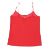 Vintage Miss Britt Cami Top - Medium Red Polyester -Deals Garbique Store Ele womens mixed 19.5.22225