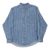 Vintage L.L.Bean Denim Shirt - XL Blue Cotton