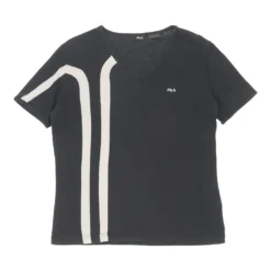 Deals Garbique Store 28 Vintage Fila T-Shirt - XL Black Cotton