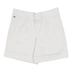 Vintage Lacoste Shorts - 37W UK 20 White Cotton
