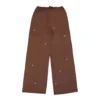 Vintage Fendi Trousers - Large Brown Polyester