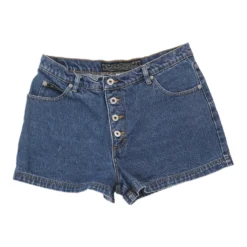 Vintage No Excuses Denim Shorts - 30W UK 10 Blue Cotton