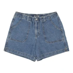 Vintage Essentials Denim Shorts - 31W UK 14 Blue Cotton