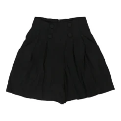 Vintage Rampage Shorts - 25W UK 8 Black Cotton