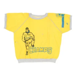 Vintage T-Shirt - Large Yellow Cotton -Deals Garbique Store Laurel womens 02.08.21541