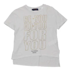 Vintage Trussardi T-Shirt - XS White Cotton