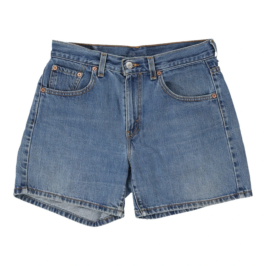 Vintage Levis Denim Shorts - 30W UK 10 Blue Cotton 3 Vintage Levis Denim Shorts - 30W UK 10 Blue Cotton