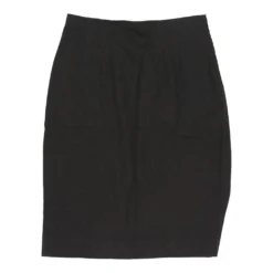 Vintage Iceberg Skirt - Medium UK 12 Black Polyester