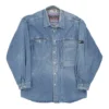 Vintage Pop 84 Denim Shirt - XL Blue Cotton -Deals Garbique Store Scar Mens 18.08.22265