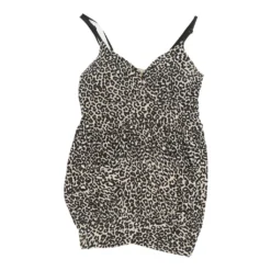 Vintage Unbranded Top - Medium Animal Print Viscose