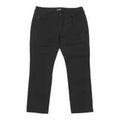 Vintage Armani Trousers - 38W UK 16 Black Cotton