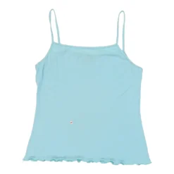 Vintage Impose Strap Top - Large Blue Cotton -Deals Garbique Store abby.womens.tops .17.5.22144