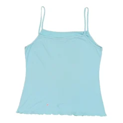 Vintage Impose Strap Top - Large Blue Cotton -Deals Garbique Store abby.womens.tops .17.5.22146