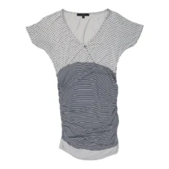 Vintage Kocca Top - Small Grey Cotton