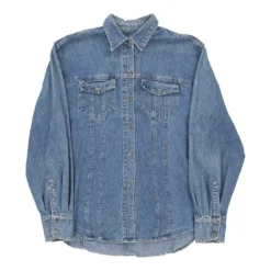 Deals Garbique Store 41 Vintage County Seat Denim Shirt - Large Blue Cotton