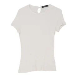 Vintage Dolce & Gabbana T-Shirt - Small White Cotton