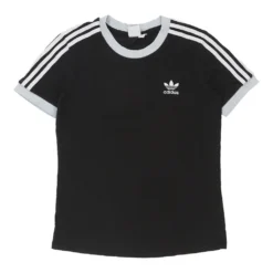 Deals Garbique Store 26 Vintage Adidas T-Shirt - Small Black Cotton
