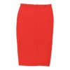 Vintage Etro Skirt - Medium UK 12 Red Wool