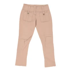 Vintage Cavalli Chinos - 28W UK 8 Brown Cotton