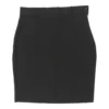 Vintage Versace Mini Skirt - 29W UK 10 Black Viscose