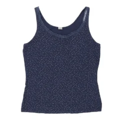 Vintage Unbranded Vest - XL Blue Cotton