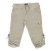Vintage Armani Shorts - 30W UK 8 Beige Cotton -Deals Garbique Store ele womens bottoms 2.2.22270
