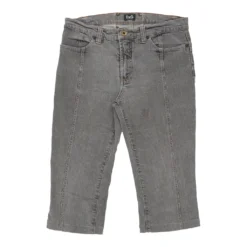 Vintage Dolce & Gabbana High Waisted Jeans - 24W UK 6 Grey Cotton