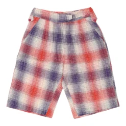 Vintage Unbranded High Waisted Shorts - 28W UK 10 Red Cotton