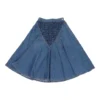 Vintage Cobalto Denim Skirt - 2XS UK 2 Blue Cotton -Deals Garbique Store ele womens jeans 16.3.22179