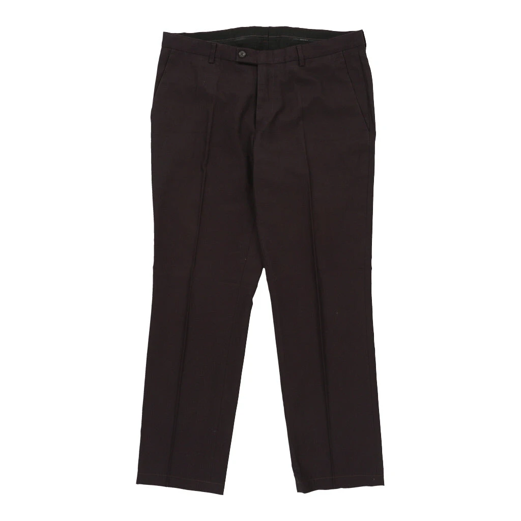Vintage Gucci Trousers - 34W UK 14 Black Cotton 3 Vintage Gucci Trousers - 34W UK 14 Black Cotton