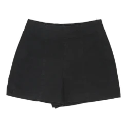 Vintage Mactive High Waisted Shorts - 26W UK 8 Black Cotton