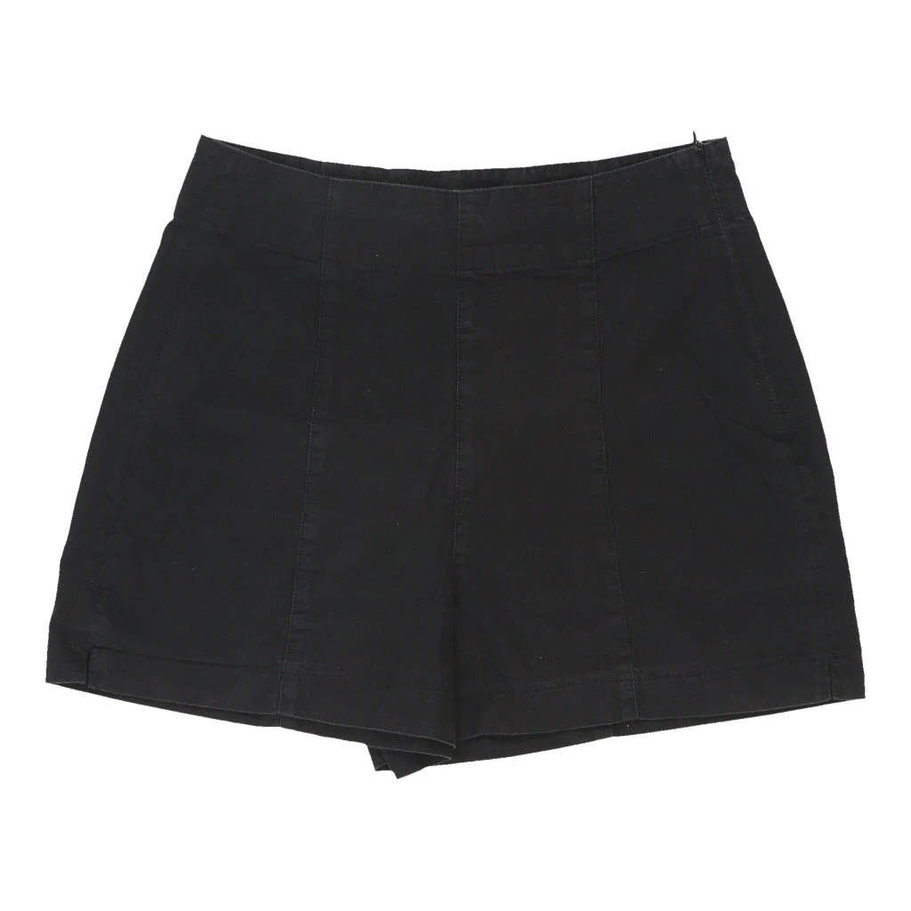 Vintage Mactive High Waisted Shorts - 26W UK 8 Black Cotton 3 Vintage Mactive High Waisted Shorts - 26W UK 8 Black Cotton
