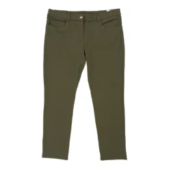 Vintage Cavalli Trousers - 36W UK 14 Green Cotton